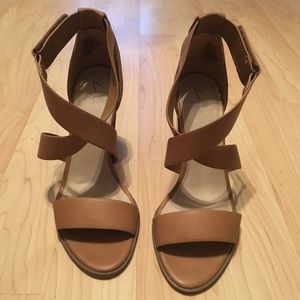 Strappy Sandal with Block Heels